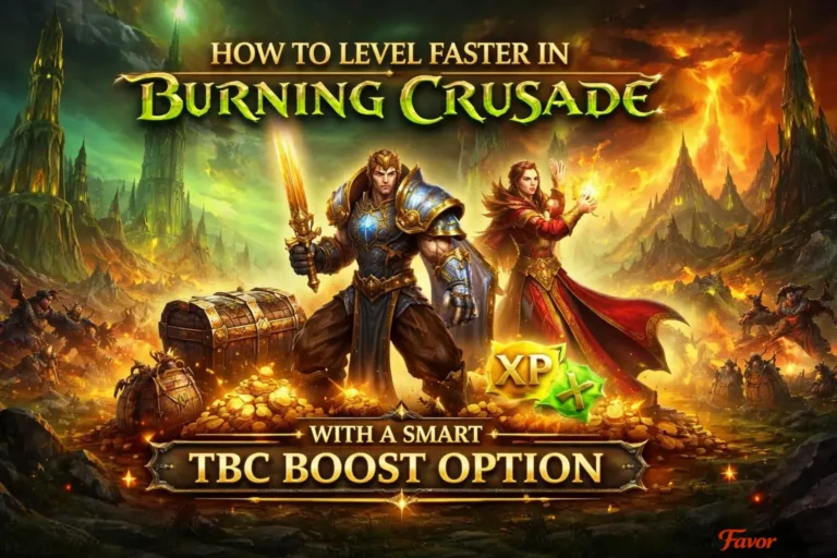 How to Level Faster in Burning Crusade with a Smart TBC Boost Option