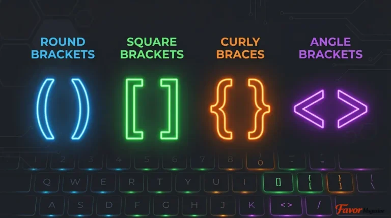 Brackets and Braces Symbols — How to Type ( ) [ ] { } on Any Device