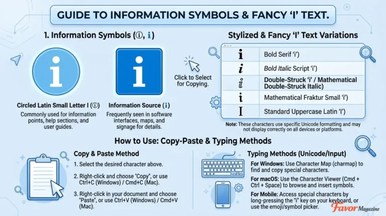 I Symbols ⓘ ℹ 𝐢 𝓲 𝕚 𝔦 — Copy Paste, Type Information Symbol & Fancy i Text